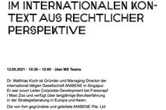 Gastvortrag Unternehmensgründung