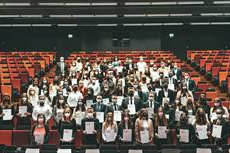 Gruppenbild Graduiertenfeier